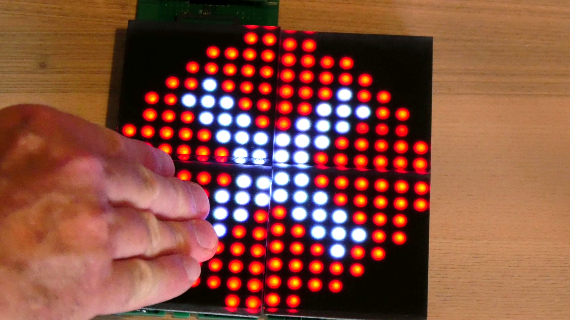 Panneau à logo variable